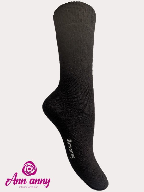 Medias Caña Larga Color Entero Pack X3 - Código M025