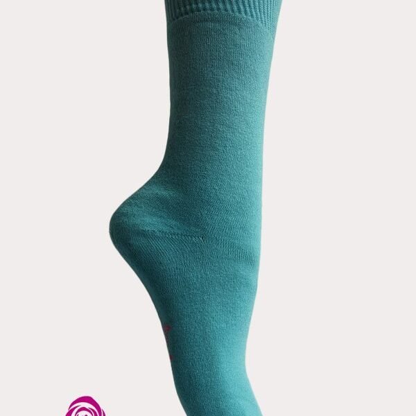 Medias Caña Larga Color Entero Pack X3 - Código M025