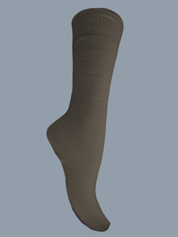 Medias Caña Larga Color Entero Pack X3 - M018