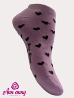 Medias Taloneras Diseño Corazón Pack X3(Diseño1) - Código M011