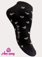 Medias Taloneras Diseño Corazón Pack X3(Diseño2) - Código M011