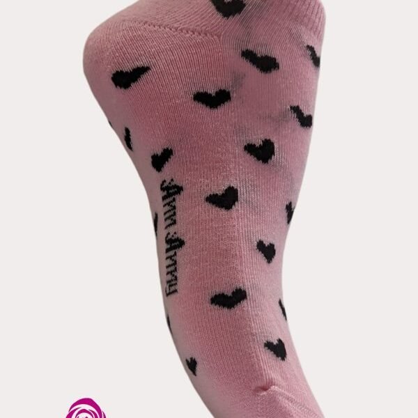 Medias Taloneras Diseño Corazón Pack X3(Diseño3) - Código M011