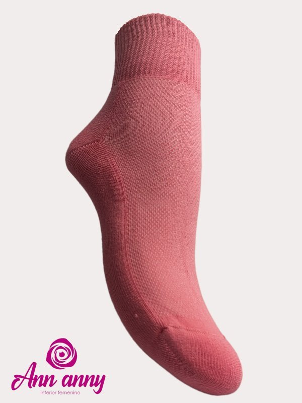 Medias Tobilleras Colores Entero Pack X3 - Código M014