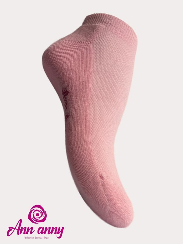 Medias Taloneras Color Entero Pack X3 - Código M013