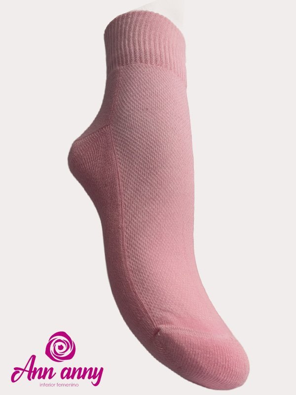 Medias Tobilleras Colores Entero Pack X3 - Código M014