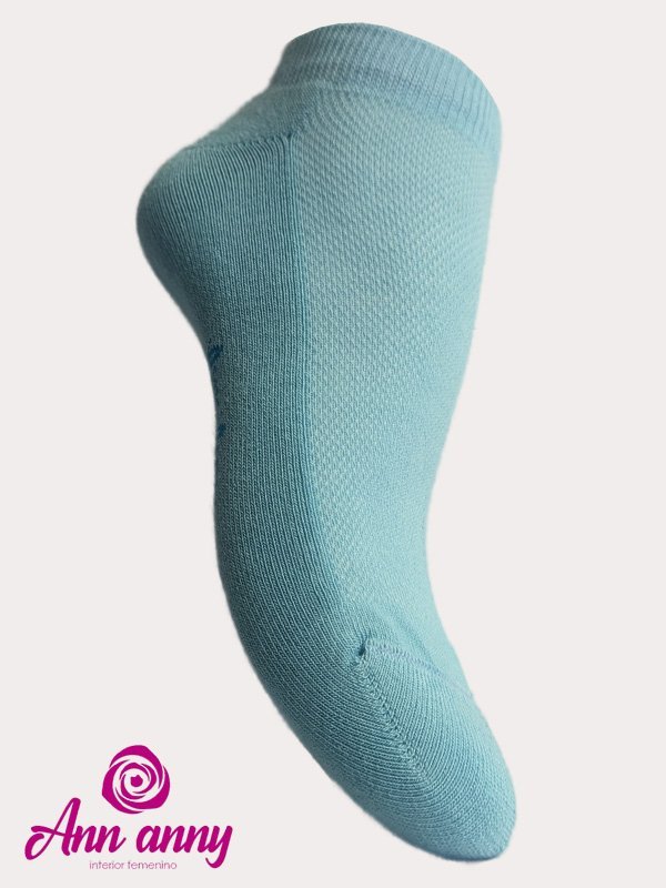 Medias Taloneras Color Entero Pack X3 - Código M013