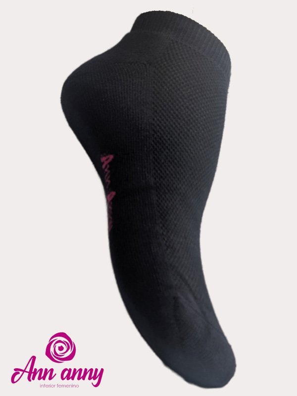 Medias Taloneras Color Entero Pack X3 - Código M013