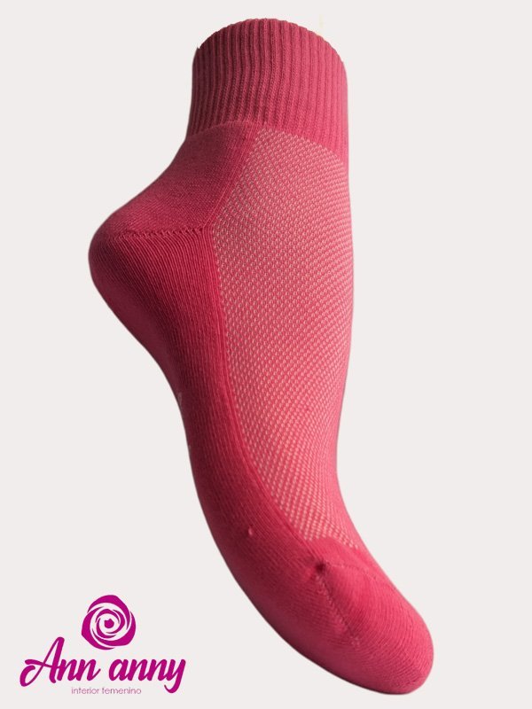 Medias Tobilleras Colores Entero Pack X3 - Código M014