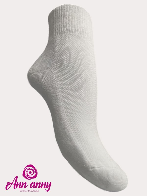 Medias Tobilleras Colores Entero Pack X3 - Código M014