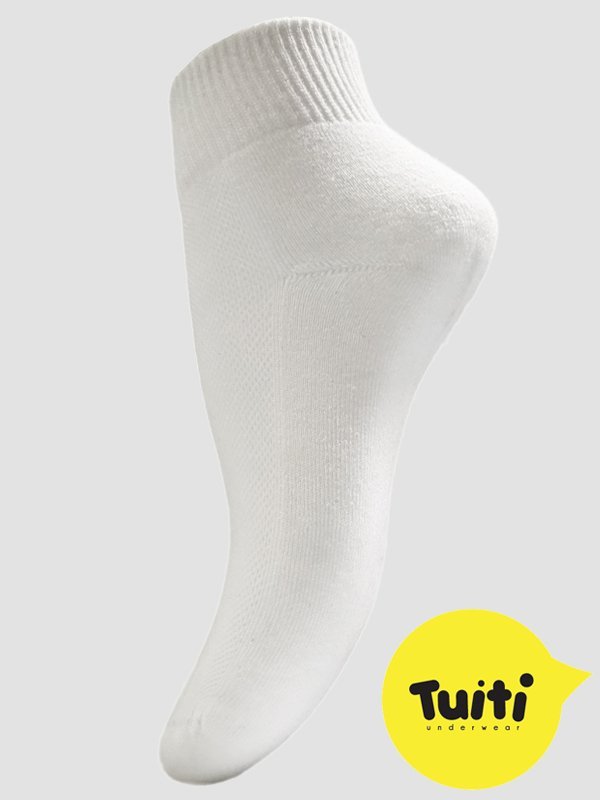 Medias Tobilleras Color Entero Pack X3 - Código MT01