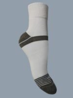 Tobilleras con Diseño Blancas Pack X3 (Diseño1)- Código M001