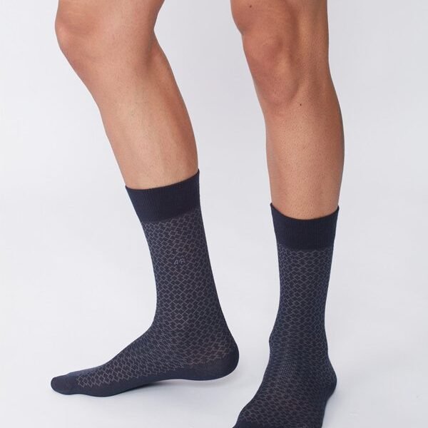 Medias de Vestir con Diseño Pack X3 (Diseño2) - Código M027